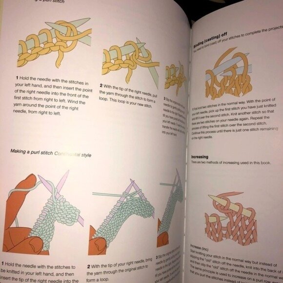 NWT Knitting Scarves & Cowls 36 Patterns Project Book Quick & Stylish Knits - Picture 15 of 17